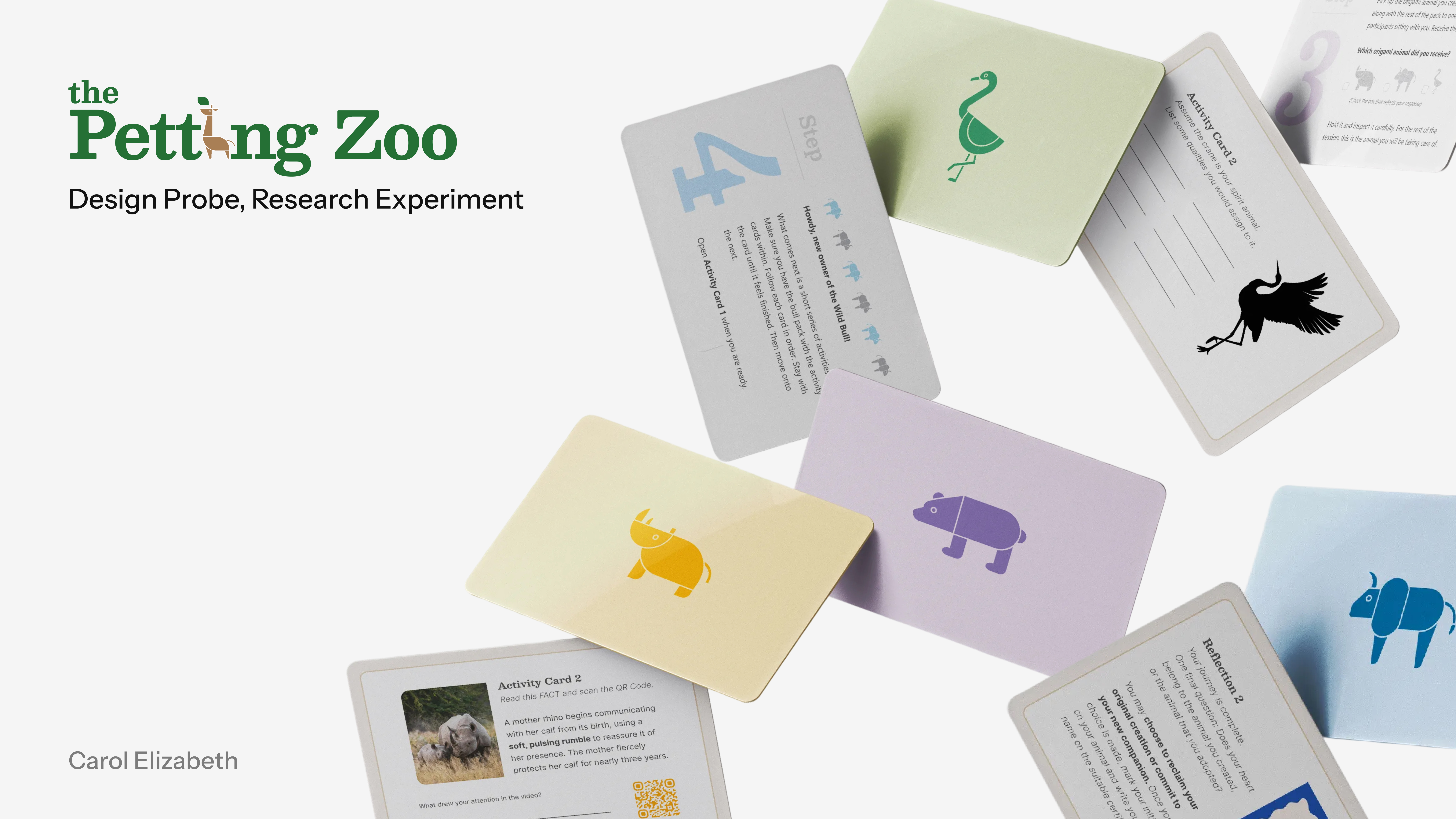 Petting Zoo Probe cards render